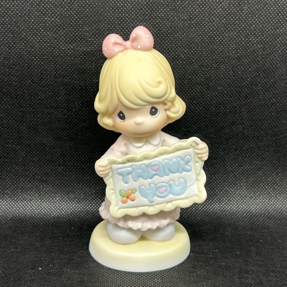 PRECIOUS Moments "Thank you sew much” figurine